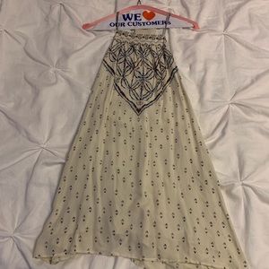 cream sun dress Ecoté